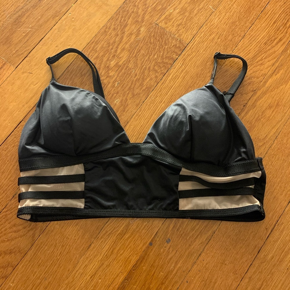 Victoria’s Secret Mesh/Black Bralette